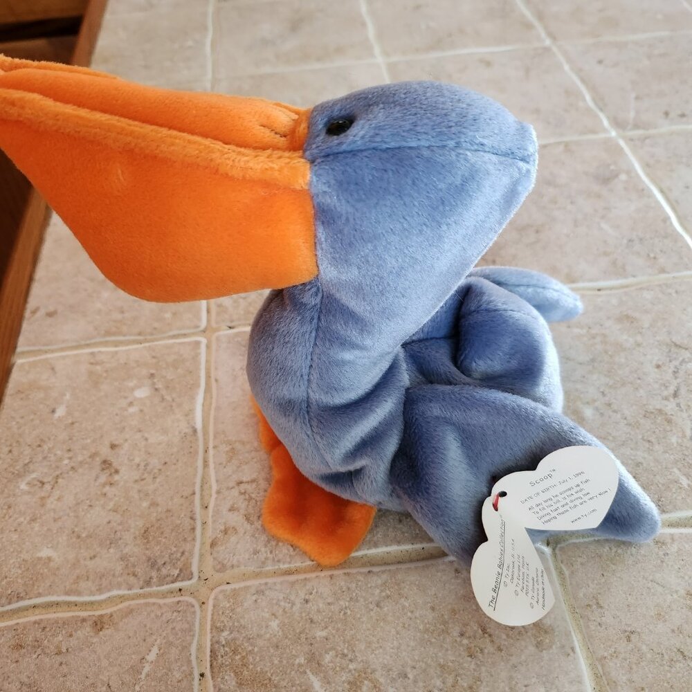 Scoop Beanie Baby